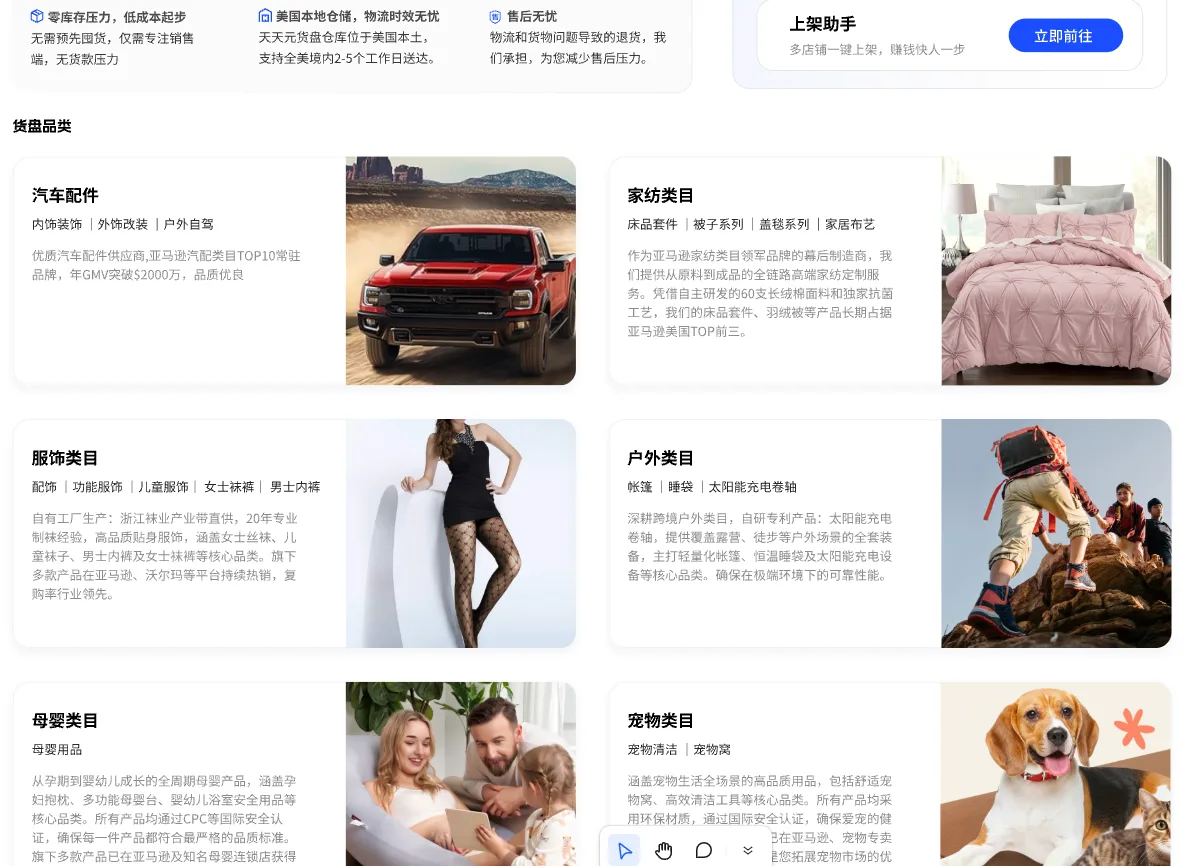 跨境电商分销平台